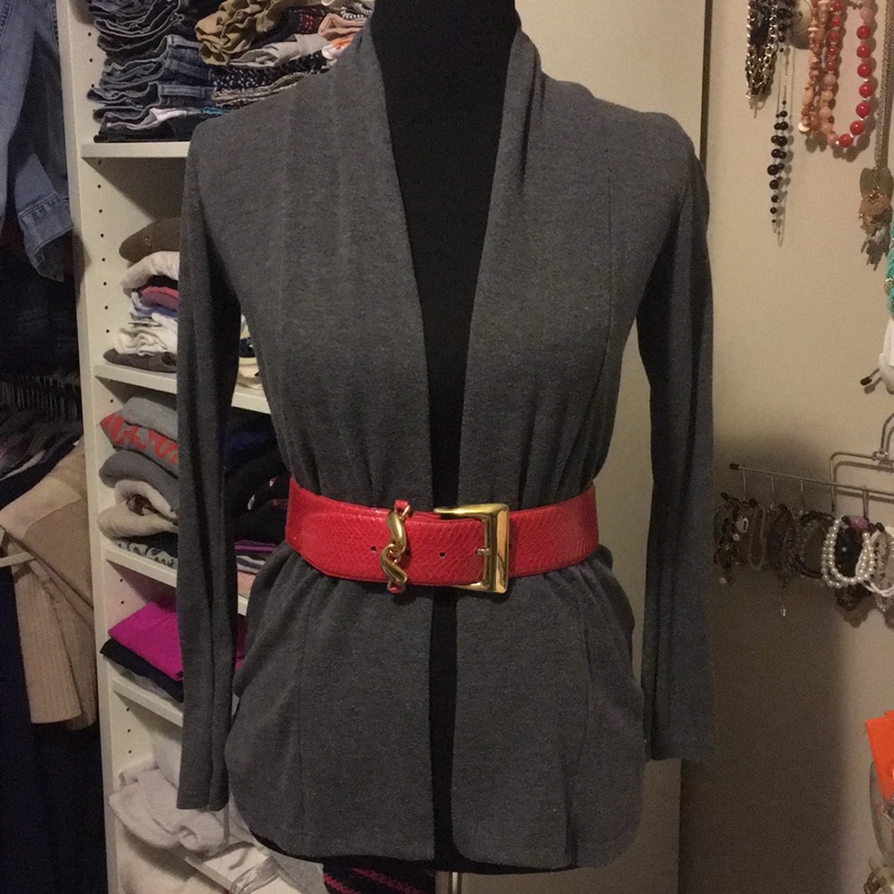 Grey Cardigan